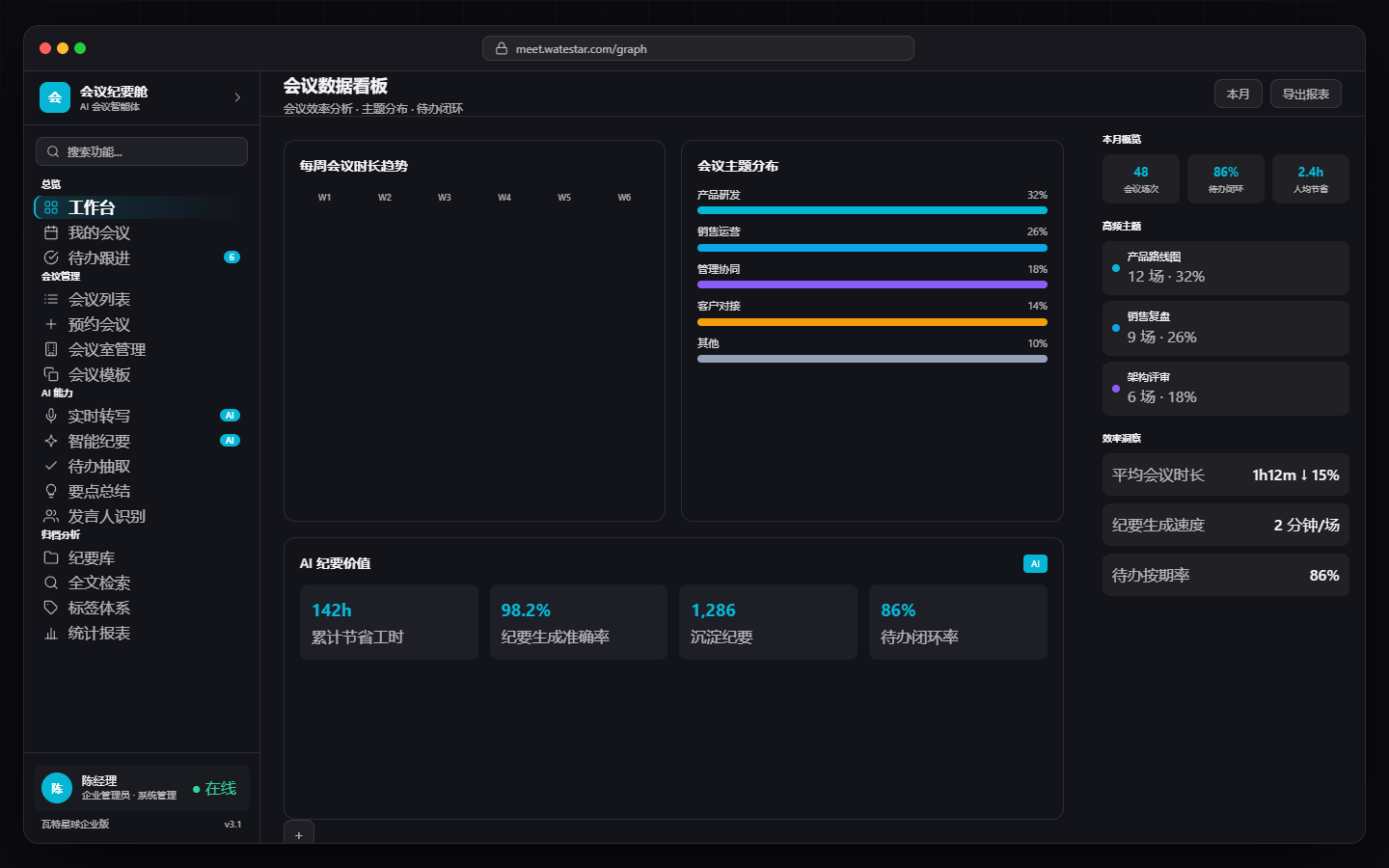 纪要检索中心